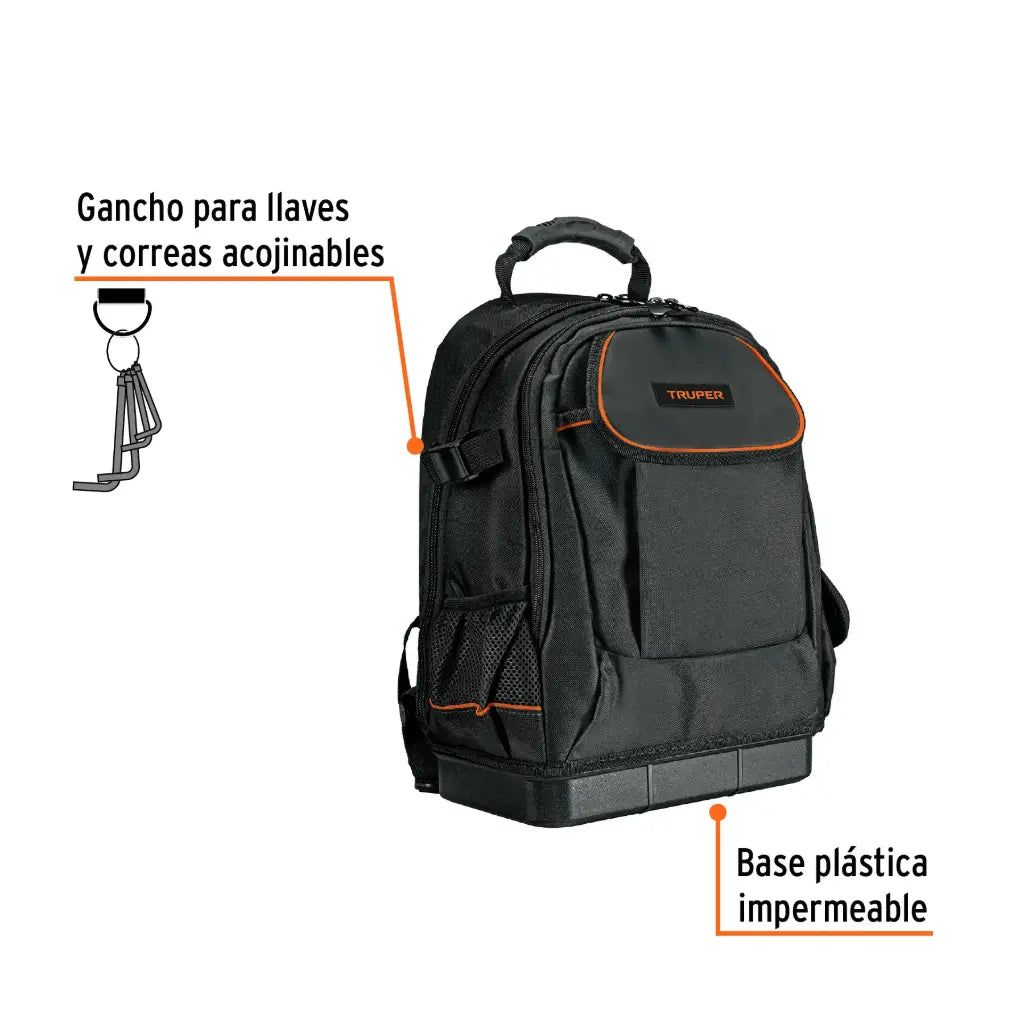 Mochila Portaherramientas con 57 Compartimentos - Truper