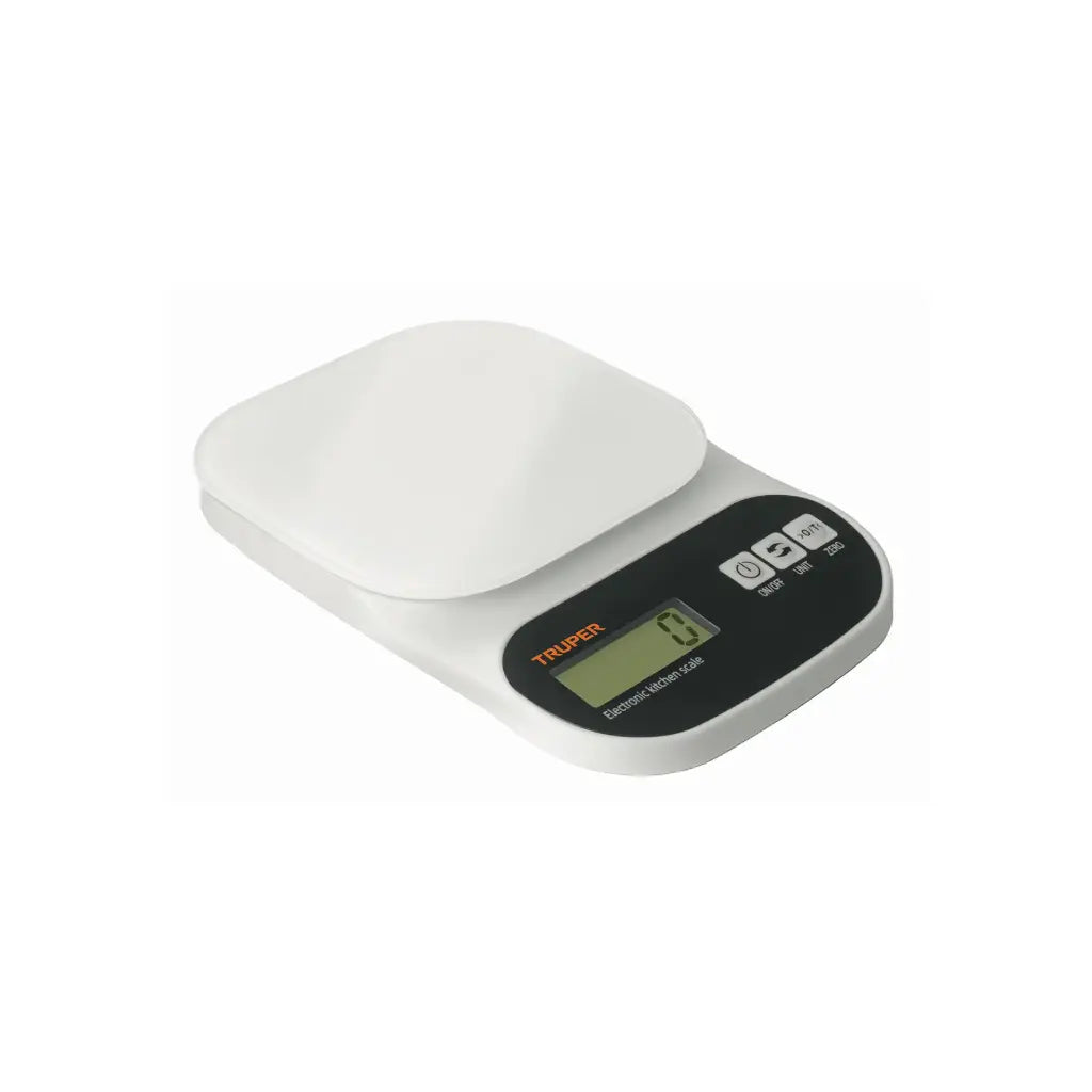 Báscula Digital de Cocina 5 kg - Vidrio Templado Truper