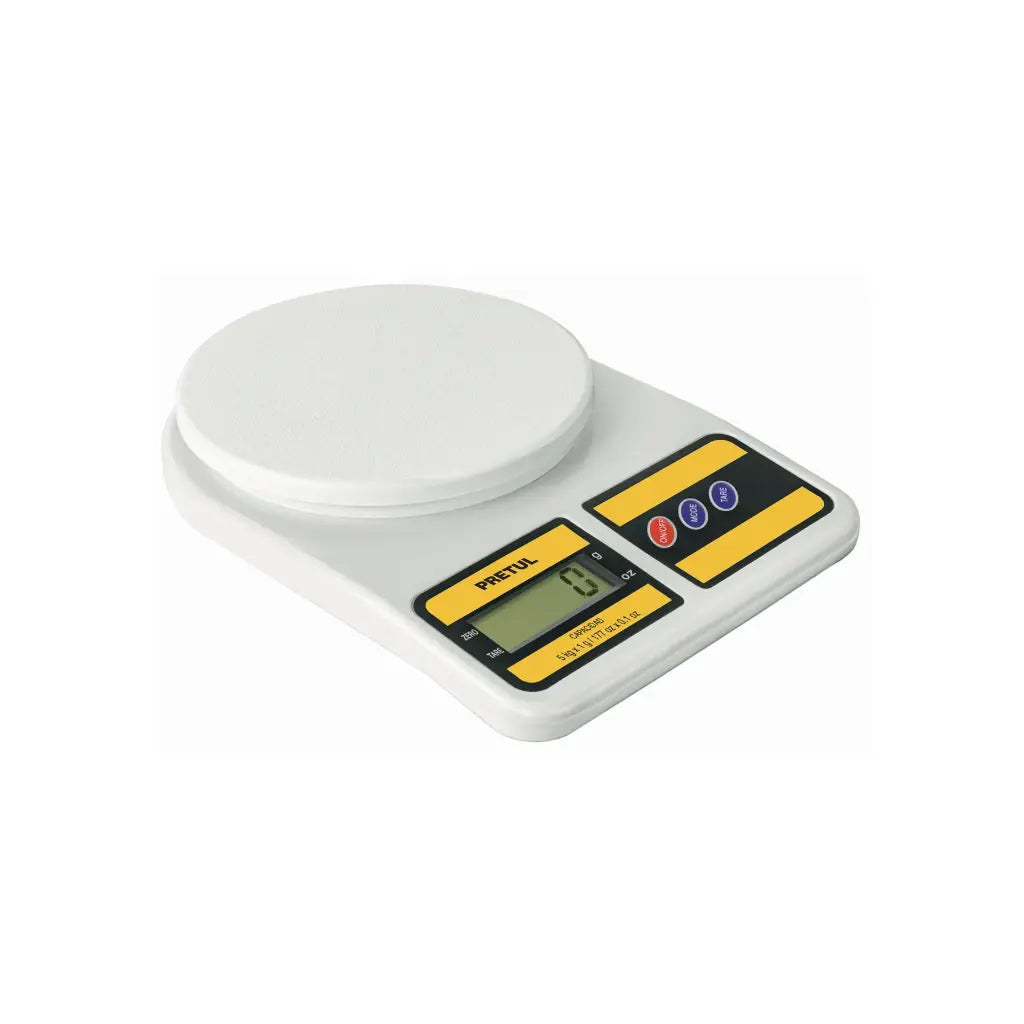 Báscula Digital para Cocina - Capacidad 5 kg - Pretul