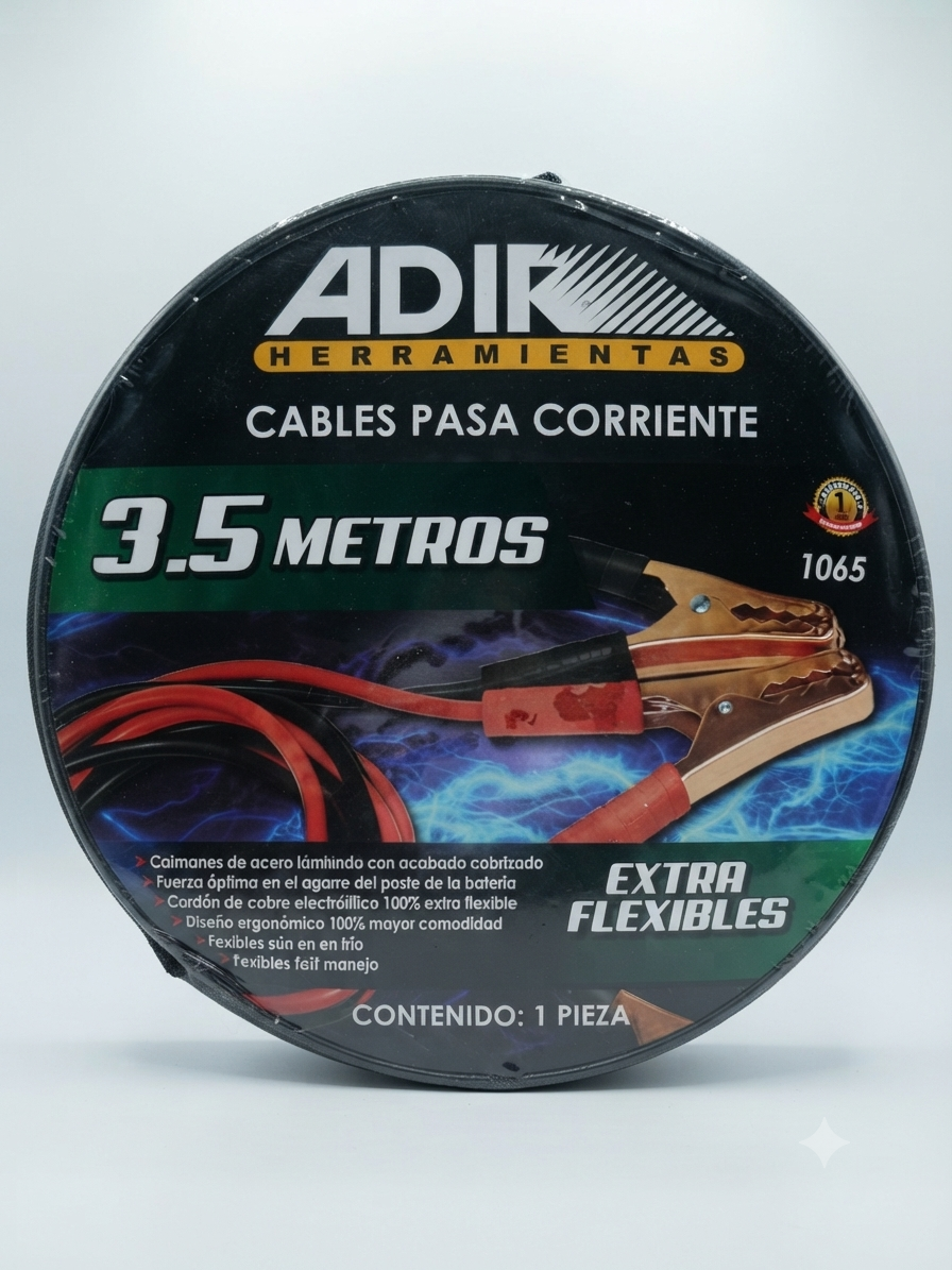 Cables pasa corriente 3.5 Metros