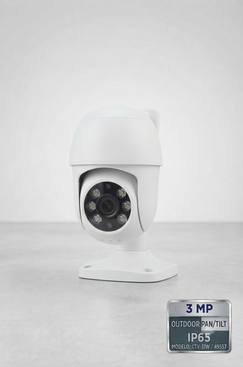 Cámara Wi-Fi robotizada para exterior