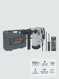 Rotomartillo SDS Plus 1000 W de potencia