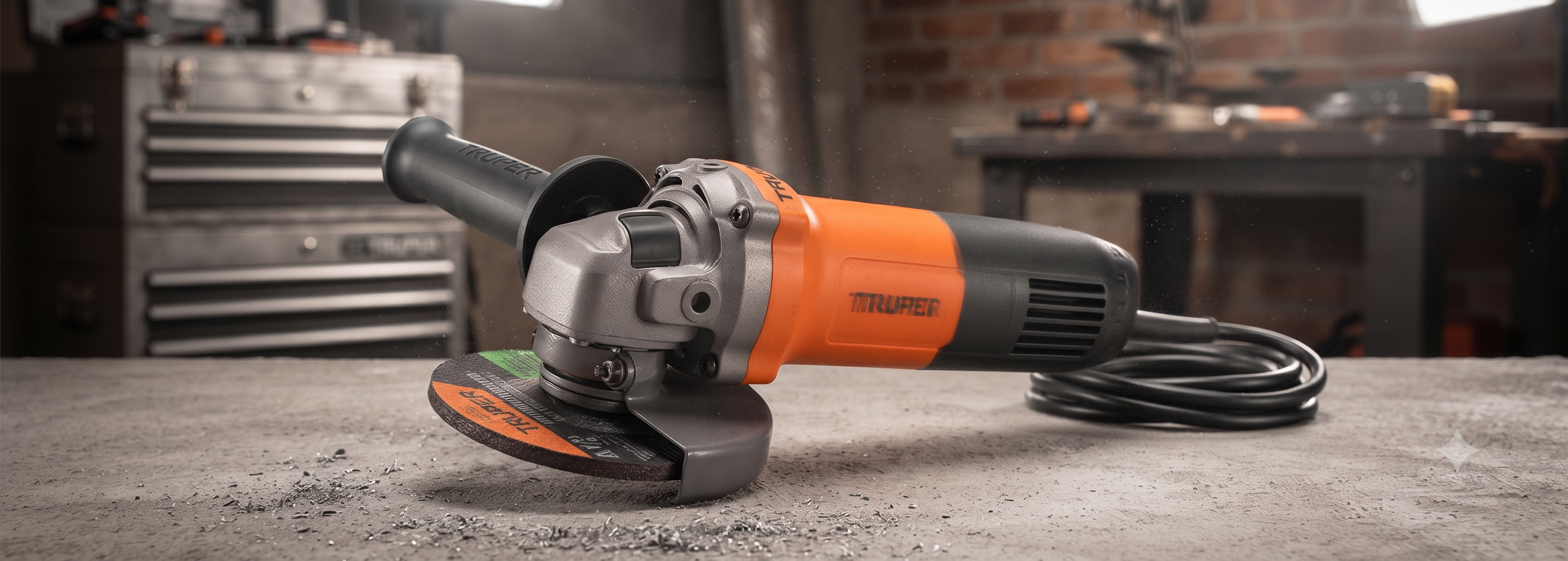 Esmeril 800w "4 1/2 Truper Pro